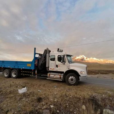 CAMIÓN GRUA TRANSPORTE